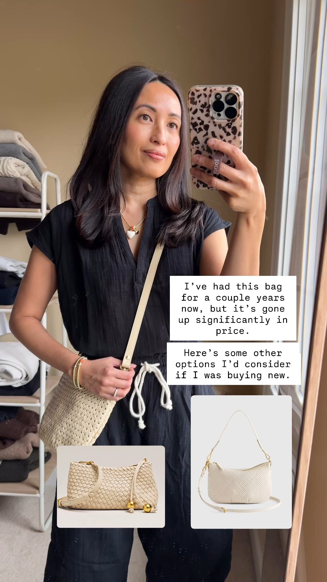 Spring break. My vacation outfit essentials. These are the types of staple pieces that I pack for warm weather getaways. 
- Cotton gauze pieces to wear as a set or as separates. Bright colors and prints are also available  Exact top true to size. On sale for $17. 
Exact pants (slight barrel wide leg style) true to size in regular length. The shape and cut feel stylish. On sale for $29. 
- Simple sandals that go from pool or beach to dinner. Exact run true to size and look designer.  $15  
- Textured bag with a vacation-y vibe. I’ve had this exact woven rattan bag for a couple of years now. A straw bag is also the perfect accessory. 
- Lightweight knit layering piece. I love an open knit cardigan like this one  

#LTKootd #LTKOver40 #LTKTravel