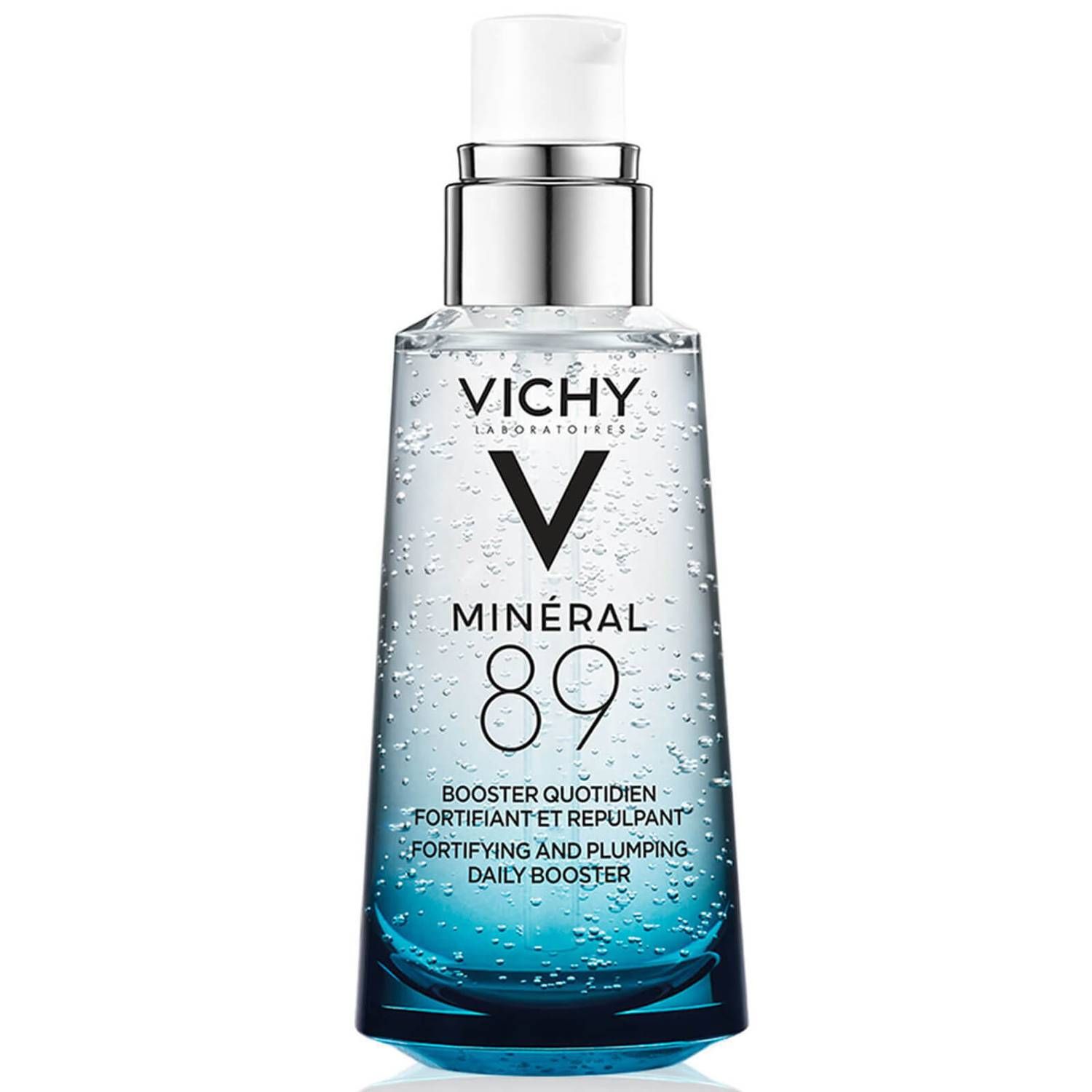 VICHY Minéral 89 Hyaluronic Acid Hydrating Serum - Hypoallergenic, For All Skin Types 50ml | Look Fantastic (ROW)