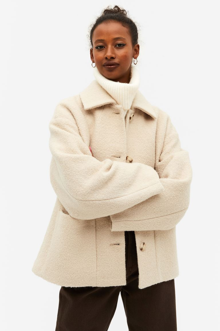 Jacke aus Strukturstoff | H&M (DE, AT, CH, NL, FI)