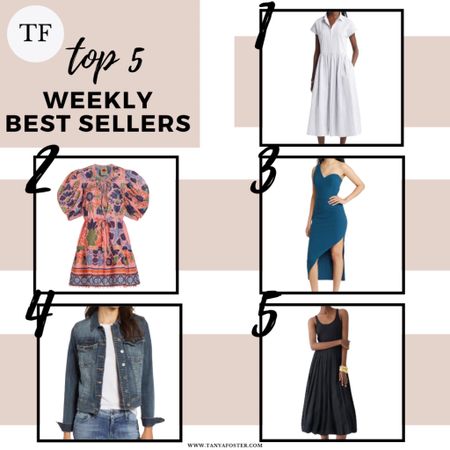 Top 5 weekly best sellers! 

#LTKSeasonal #LTKstyletip
