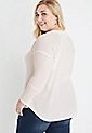 Plus Size 24/7 Wayside Waffle Tunic Tee | Maurices