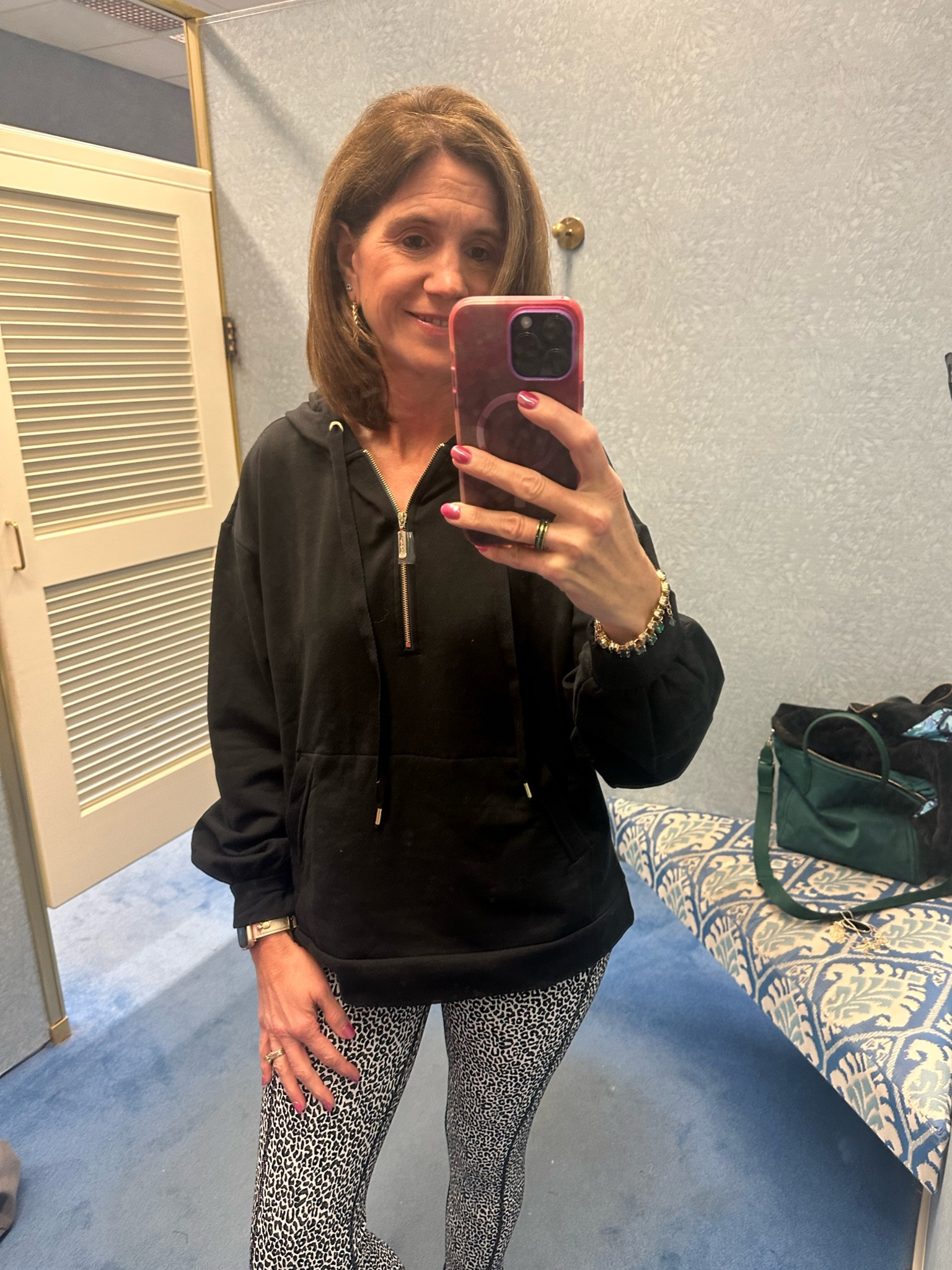 Casual Outfit 

Comfy and casual fall outfit. Perfect for travel or cuddling up by the fireplace. 

Wearing a size S in top and bottoms. Sweatshirt is super soft inside. 





casual style, casual outfit, leggings, Suri sweatshirt, Luxletic, black sweatshirt, Friday work outfit, travel outfit, travel style, leopard print leggings, leopard print, 


#LTKtravel #LTKbeauty #LTKSeasonal #LTKstyletip #LTKover40 #LTKfitness