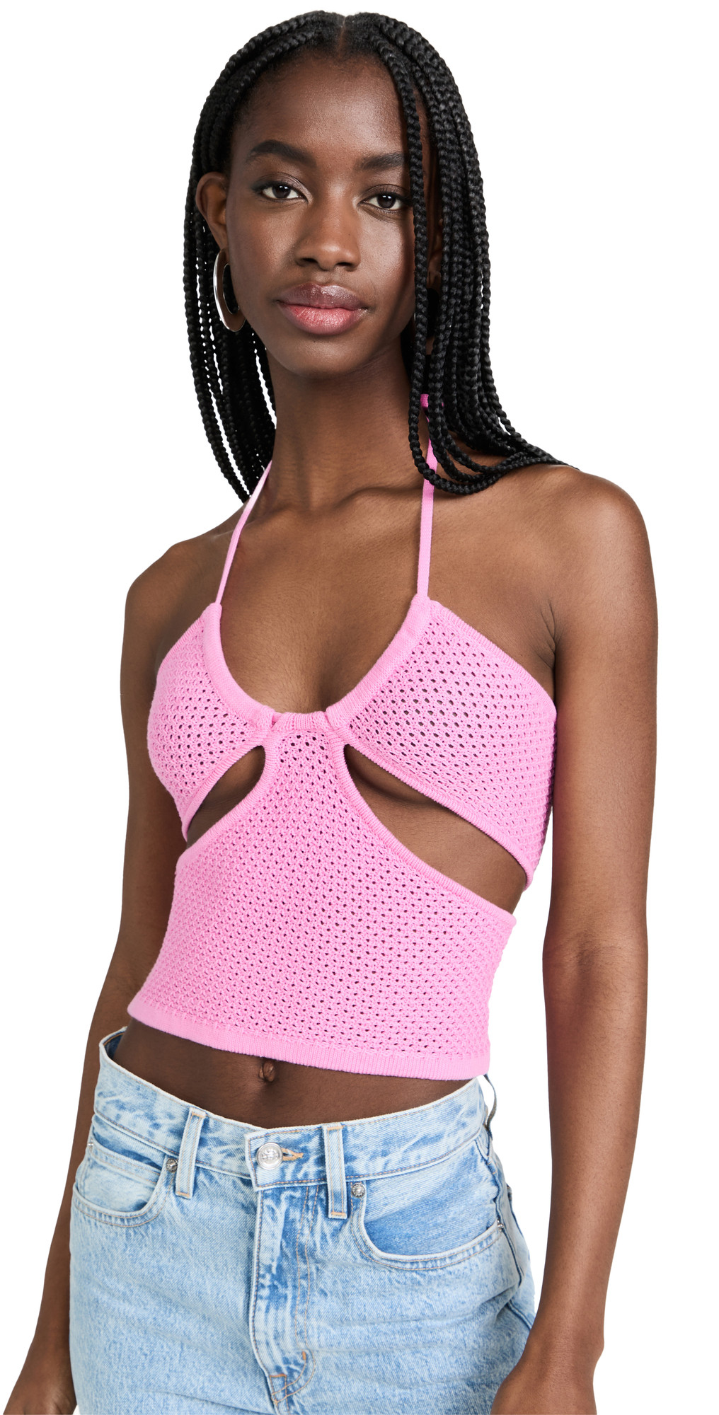 Victor Glemaud Cutout Crochet Top | Shopbop
