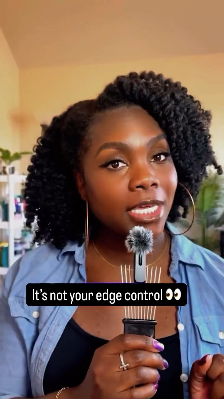 If your edges never stay laid… it’s easy to think you just need a better edge control.

But here’s what most people don’t realize:

Your results have a lot to do with the state of your hair before you even apply anything

That’s why one day a product “works”… and the next day it doesn’t.

If you want to see how an edge control actually performs on your hair…

Try it on clean hair without layering it over other products.

This helps you:
	•	see the true hold
	•	understand how your hair responds
	•	avoid confusing results

Because when you’re layering products on top of each other…

you’re not testing the product you’re testing a mix of everything

And that’s where inconsistency comes from.

✨ There are no magic products… only products that work as well as your routine does.

#naturalhaircare #naturalhairroutine #naturalhairtips #curlyhairtips #naturalhairjouney

#LTKselfcare #LTKBeauty #LTKdayinmylife