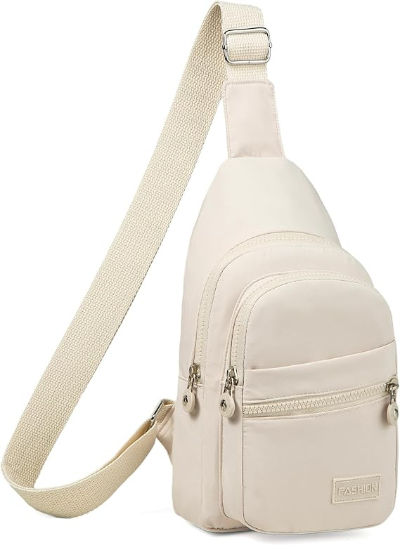 Banelu Small Sling Backpack Crossbody Bags for Women Men, Sling Bag Cross Body Bag Fanny Packs Cr... | Amazon (US)