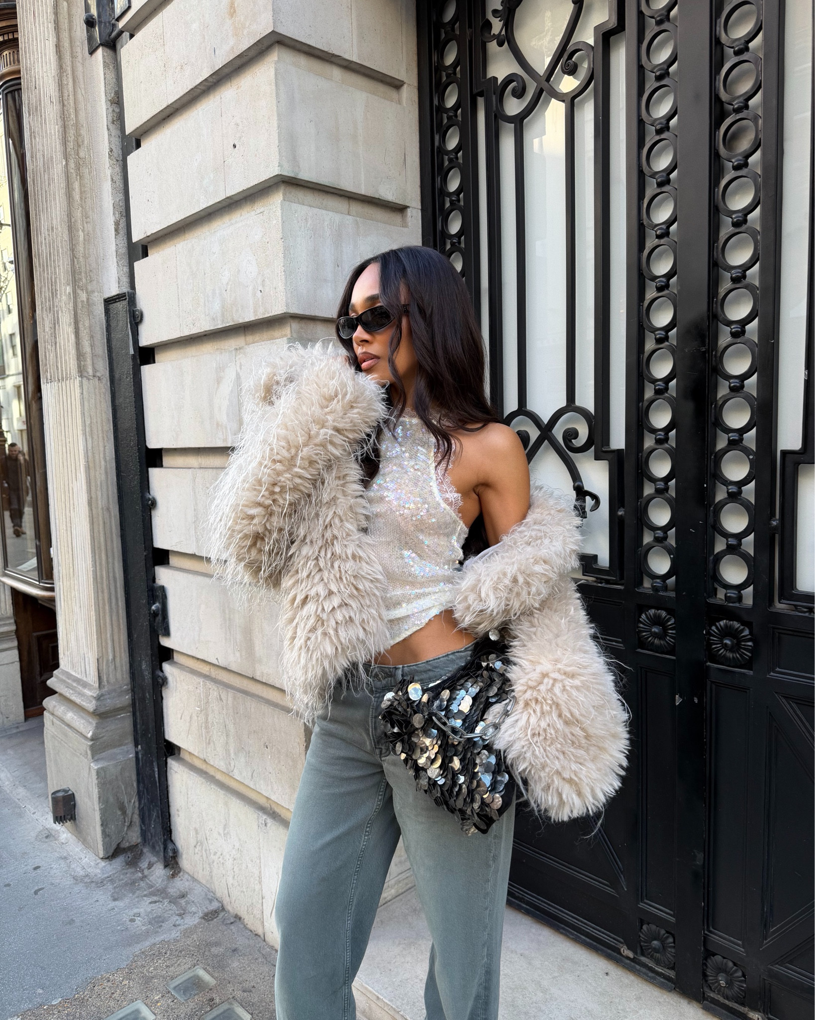 Fluffy, sparkly and ready to party 🪩

#LTKdatenight #LTKwinter #LTKfestive