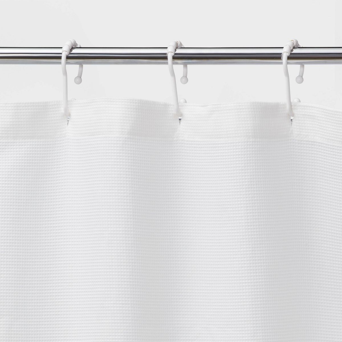 Waffle Weave Shower Curtain White - Room Essentials™ | Target