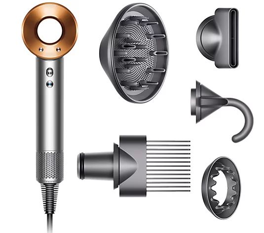 Dyson Supersonic Hair Dryer with Attachments - QVC.com | QVC