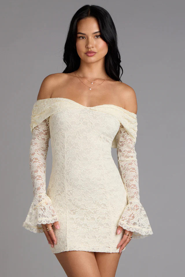 Forever Romantic Lace Mini Dress | Windsor Stores