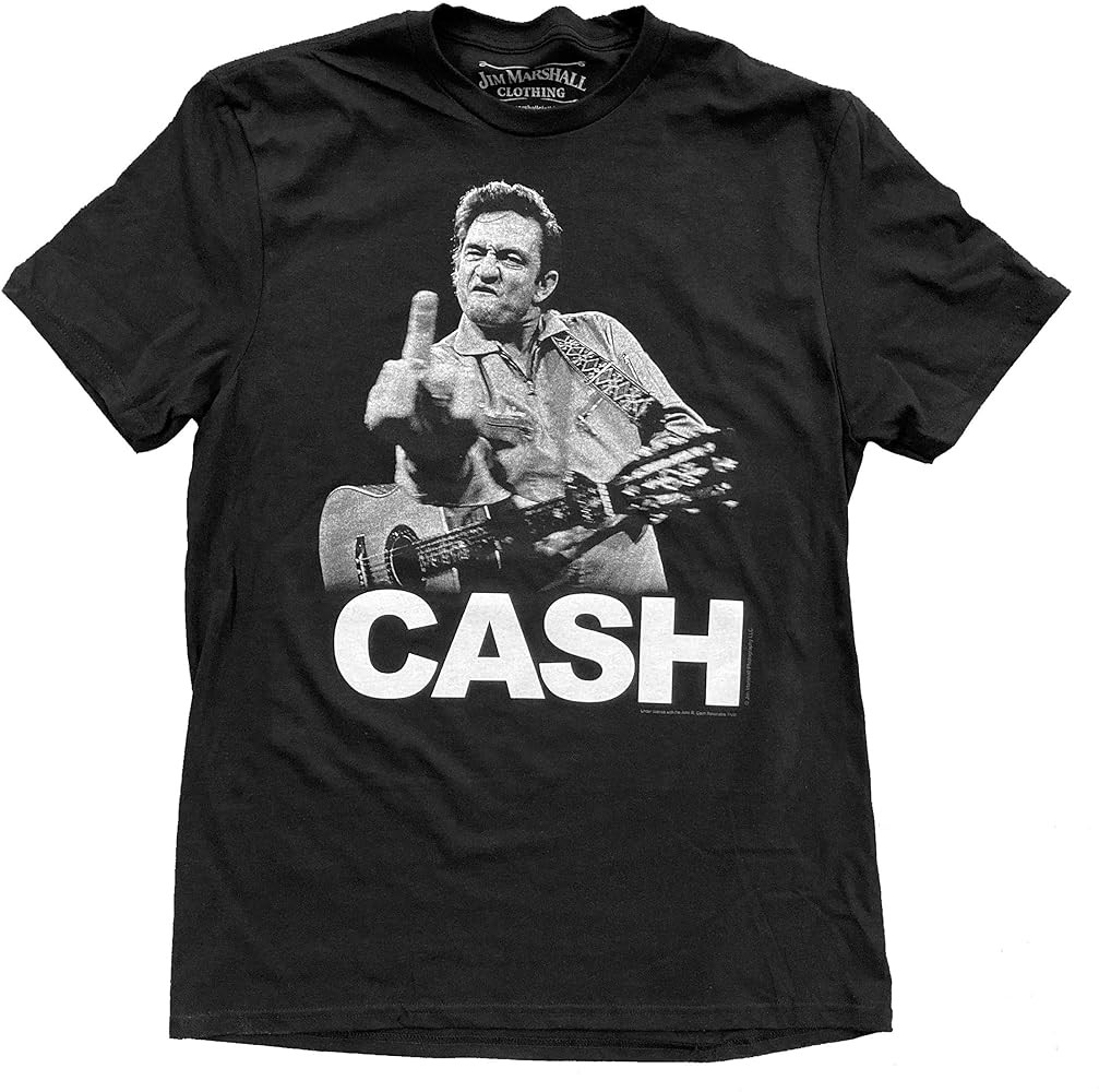 Jim Marshall Johnny Cash Bird Tee | Amazon (US)
