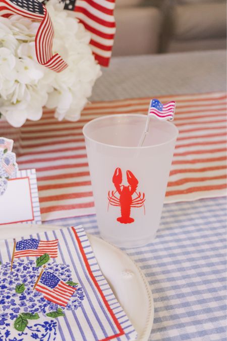 My table for 4th of July 🇺🇸 

#LTKSeasonal #LTKHome
