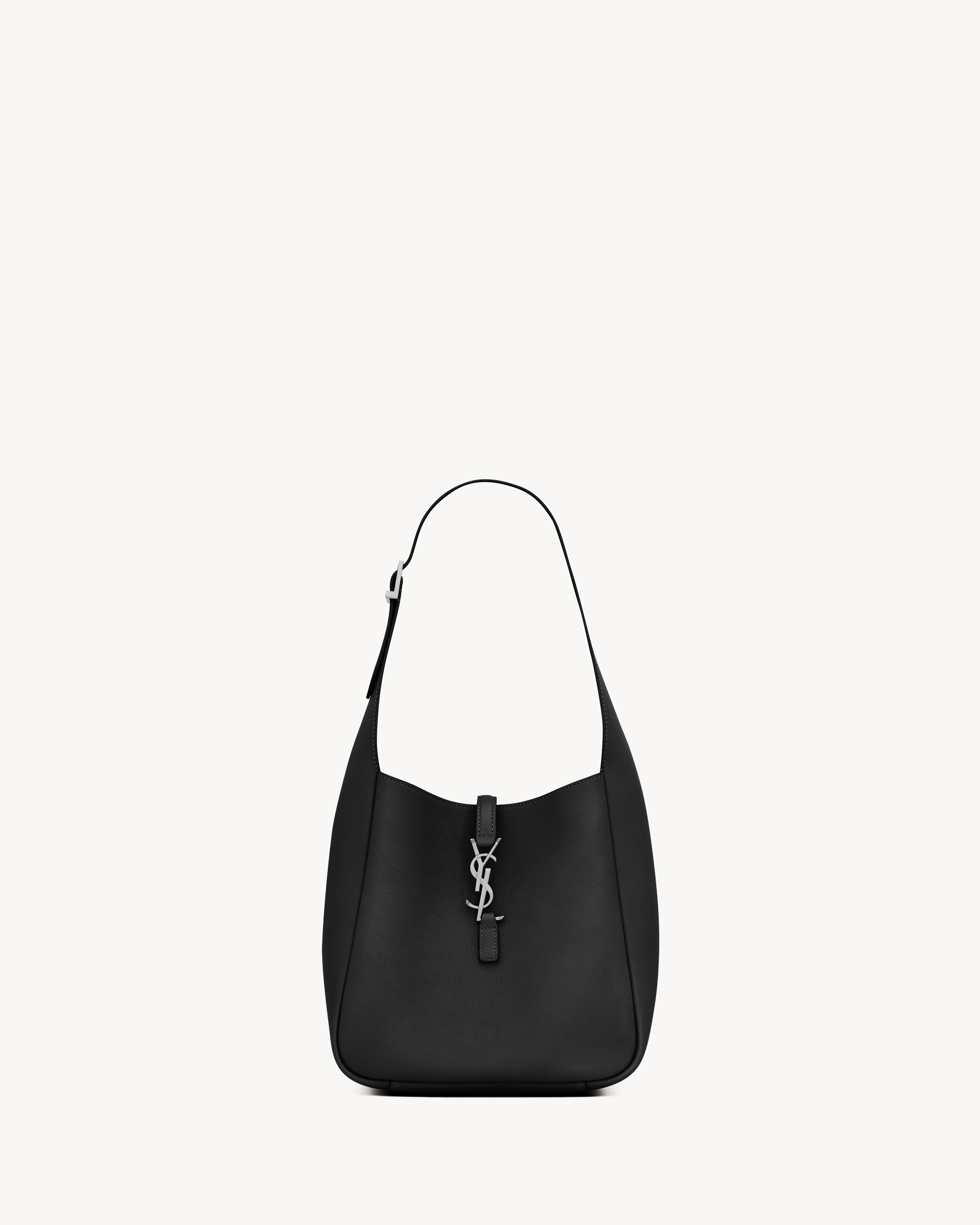 Saint Laurent Le 5 À 7 Supple Small In Grained Leather - Black - Women - One Size | Saint Laurent Inc. (Global)
