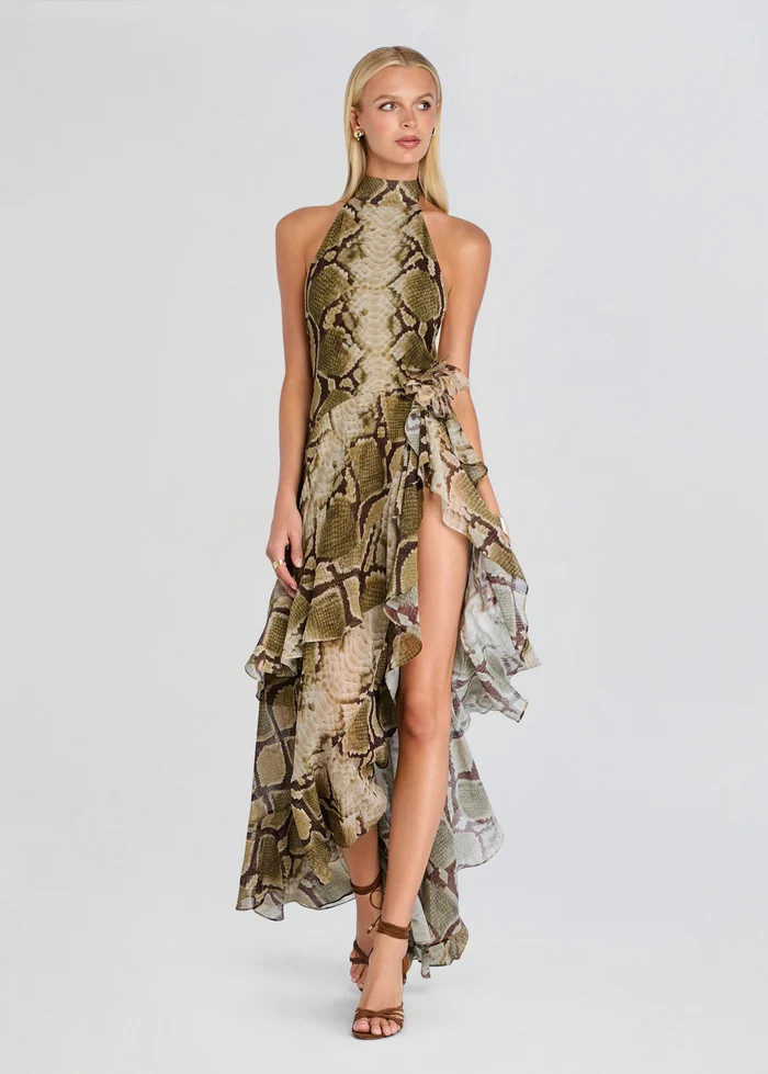 Nevae Chiffon Dress | Retrofete