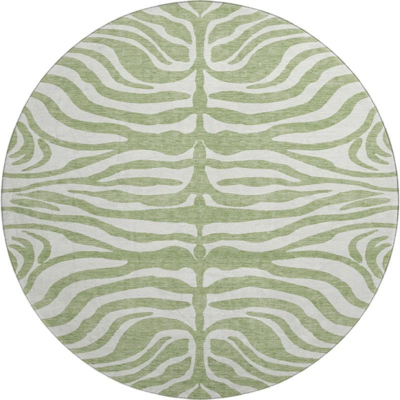 Premium Machine Washable Goulven AMF1042 Animal Print Rug | Wayfair North America