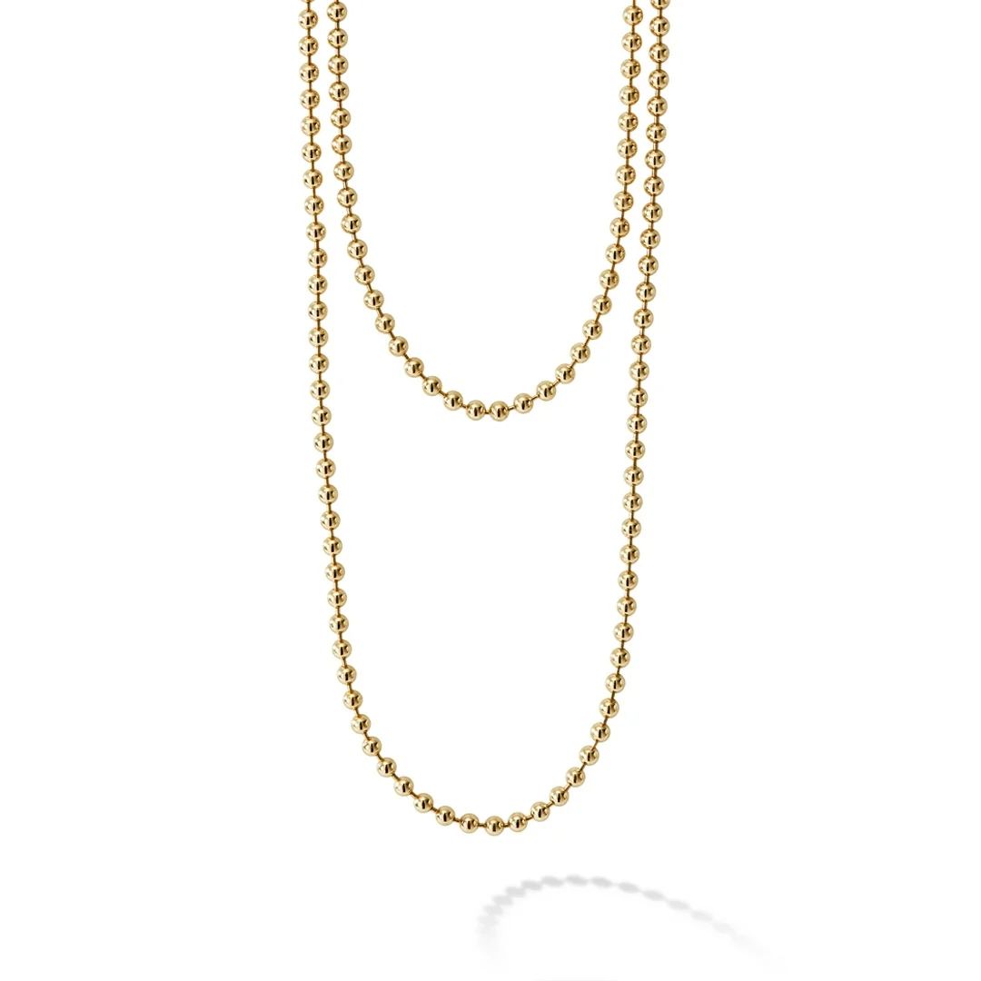18K Gold Beaded Necklace | LAGOS
