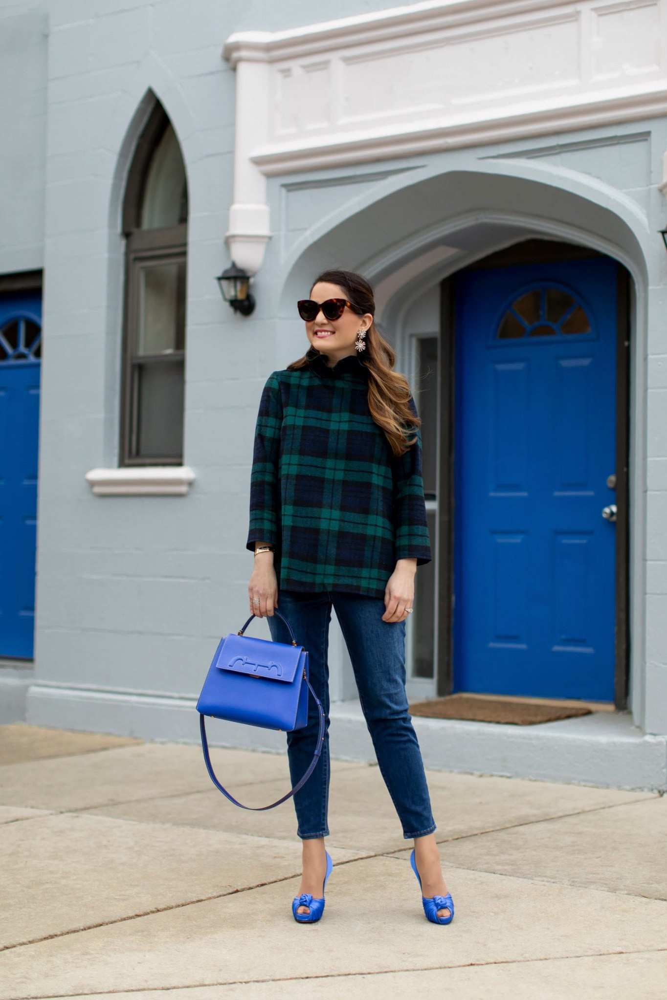 The perfect tartan top that also comes in a blackwatch dress option. Shop these items at 50% off now.  

#LTKworkwear #LTKSeasonal #LTKsalealert