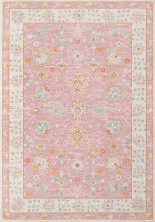 Viv + Rae Guerin Oriental Wool / Nylon Pink Area Rug | Wayfair | Wayfair North America