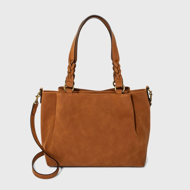 Triple Compartment Satchel Handbag - Universal Thread™ | Target