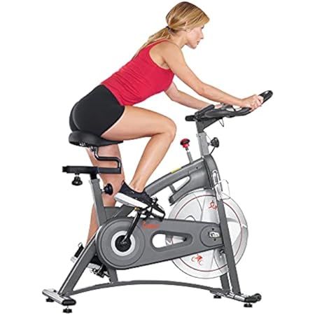 Sunny Health & Fitness Magnetic Belt Drive Premium Indoor Cycling Bike - SF-B1876 | Amazon (US)