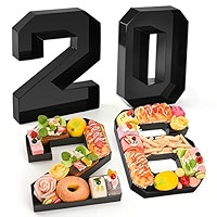 2026 Set Cardboard Number for Charcuterie 10.2'' Fillable Tray Charcuterie Paper Box for Graduati... | Amazon (US)