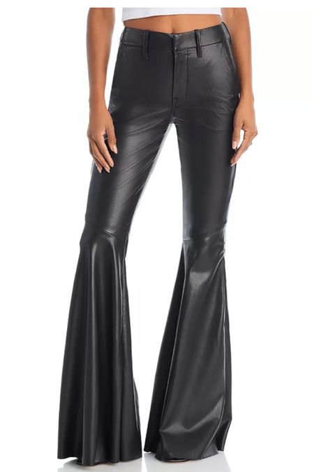 Best faux leather bell bottom pants 

#LTKover40 #LTKsalealert #LTKstyletip