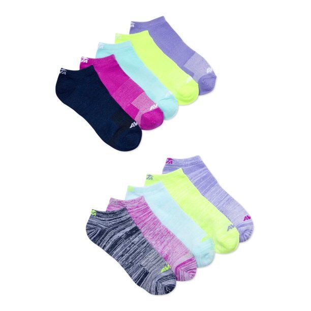 Avia Women’s Performance Flatknit No Show Socks, 10 Pack | Walmart (US)