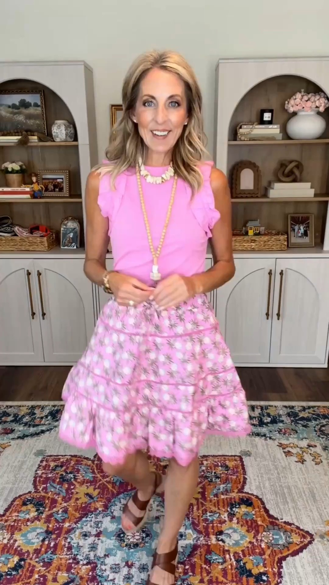 Going back to the classroom is so much cuter with Walmart’s latest arrivals. They have all of the best trends at great prices and I’ve added a handful of gorgeous pieces to my closet for learning land. I love the bright colors, the soft, flowy fabrics and the way I can bring my personality to the classroom with these looks. 
I’m wearing a size XS in the tops and dresses and a size 0 in the jeans. 
Back to school teacher look, summer workwear

#LTKSeasonal #LTKOver40 #LTKWorkwear