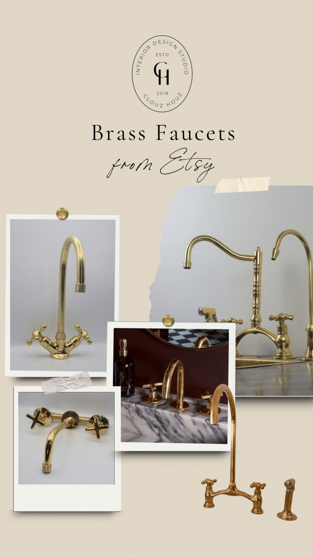 Etsy find of the week:

Brass sink faucets! Most of ours came from Etsy vendors, and I love the unique styles they offer. Just be sure to check reviews and ask questions before ordering—sellers are always super helpful!

#LTKStyleTip #LTKSpringSale #LTKHome