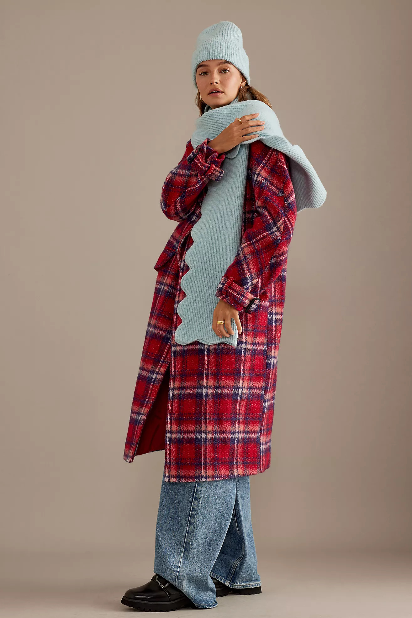 Maeve Scallop-Edge Scarf | Anthropologie (UK)