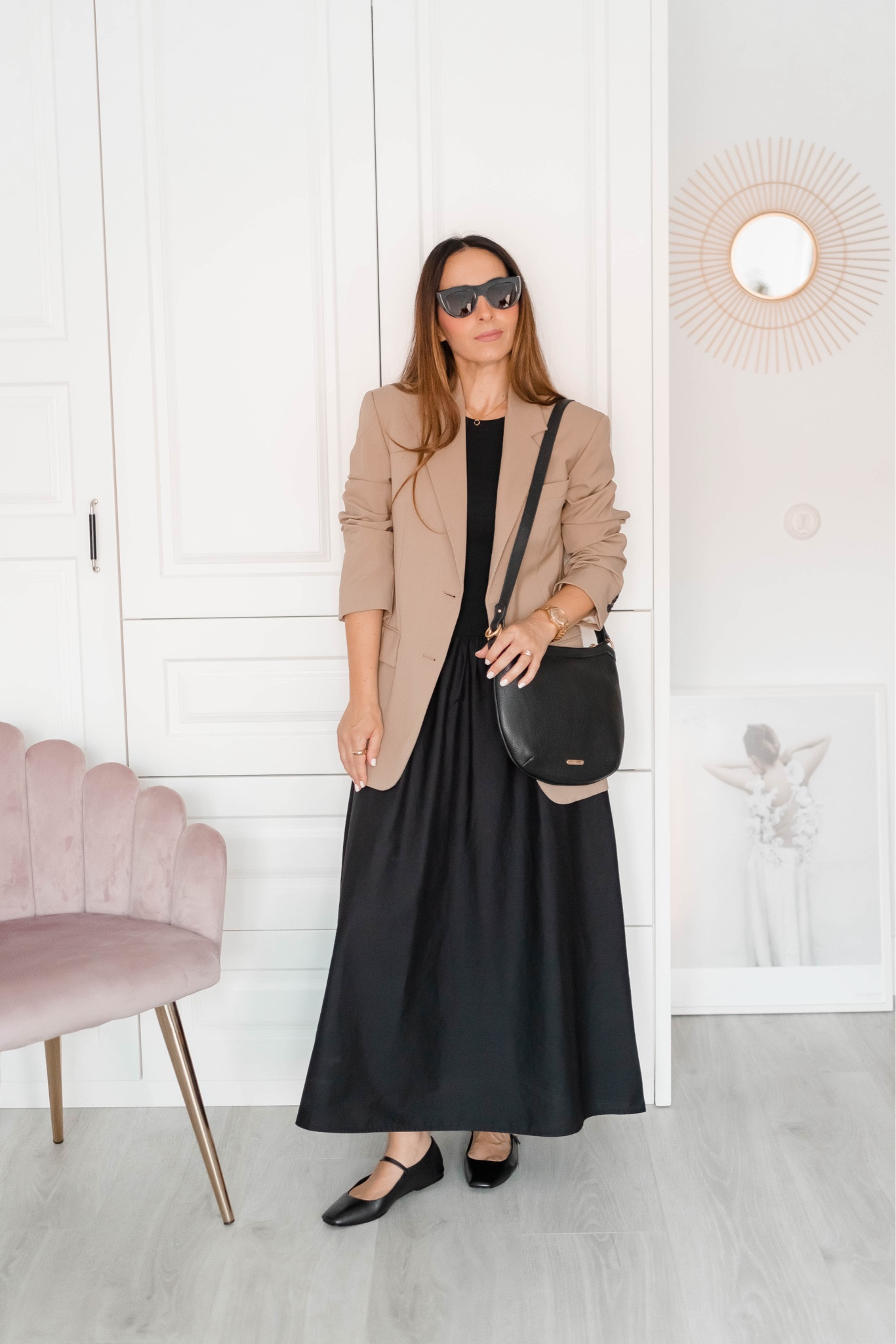 Look de otoño con Vestido midi con vuelo     #LTKH&M #h&m #vestidolargo #vestido #LTKESPANA 

 #LTKrebajas 

#LTKsale #LTKautumn #LTKworkwear