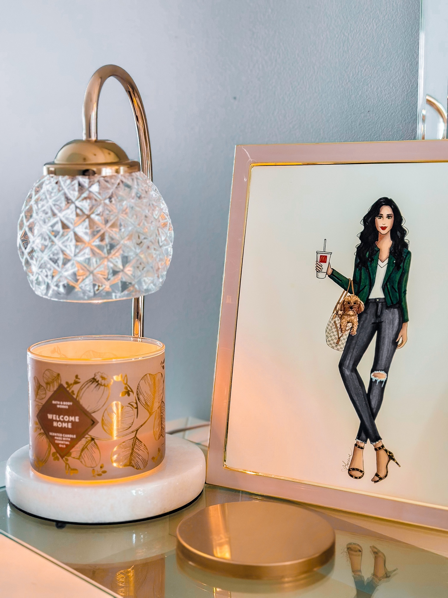 Crystal Candle lamp/ warmer. 

#LTKfindsunder50 #LTKhome