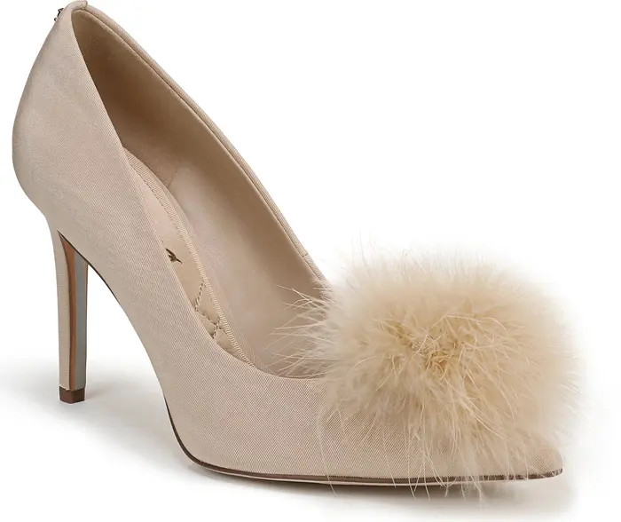 Hazel Feather Embellished Pump (Women) | Nordstrom