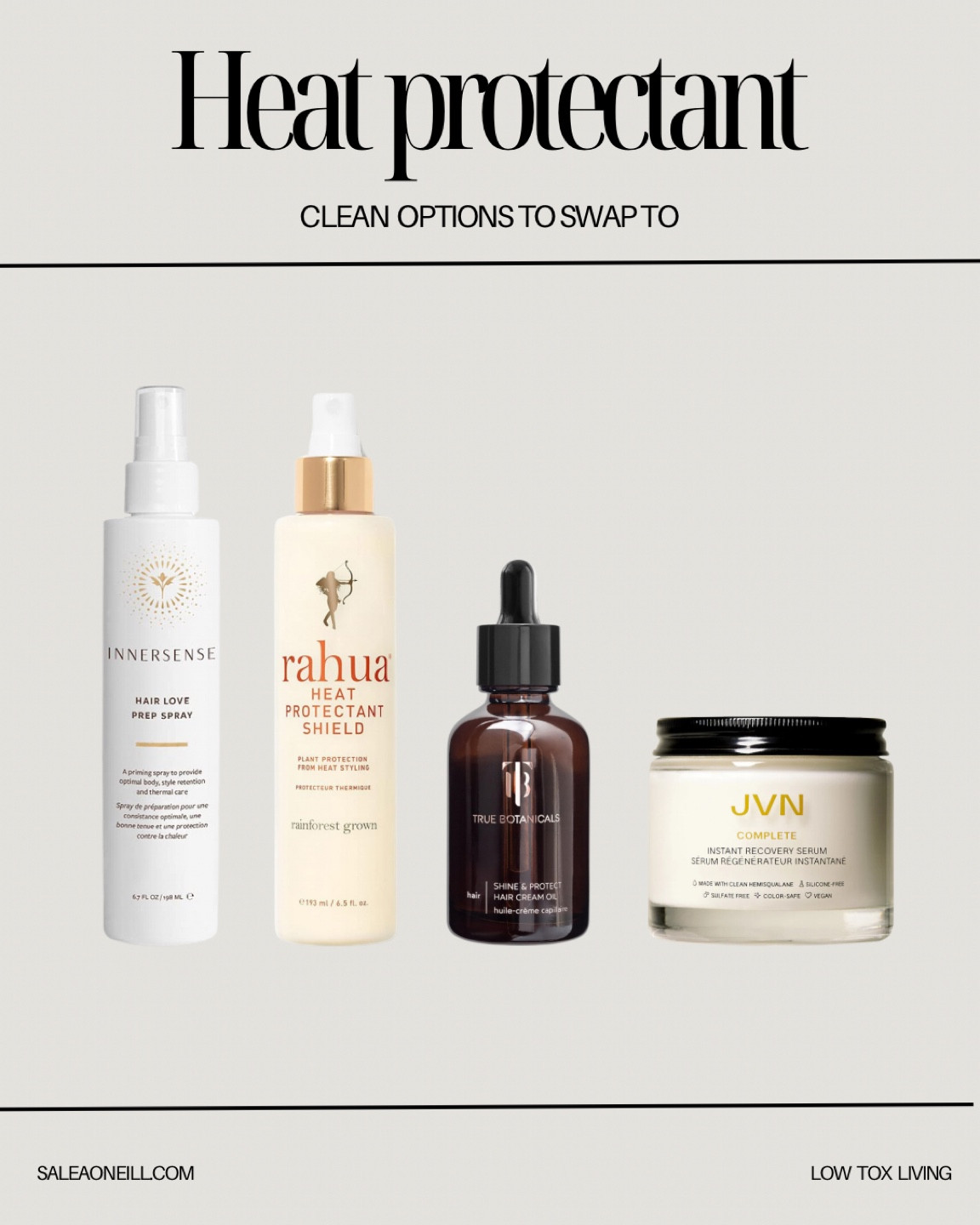 non toxic heat protectant! 

non toxic haircare, clean beauty, non toxic hair products, non toxic hair swaps 

#nontoxic #nontoxichairproducts

#LTKbeauty