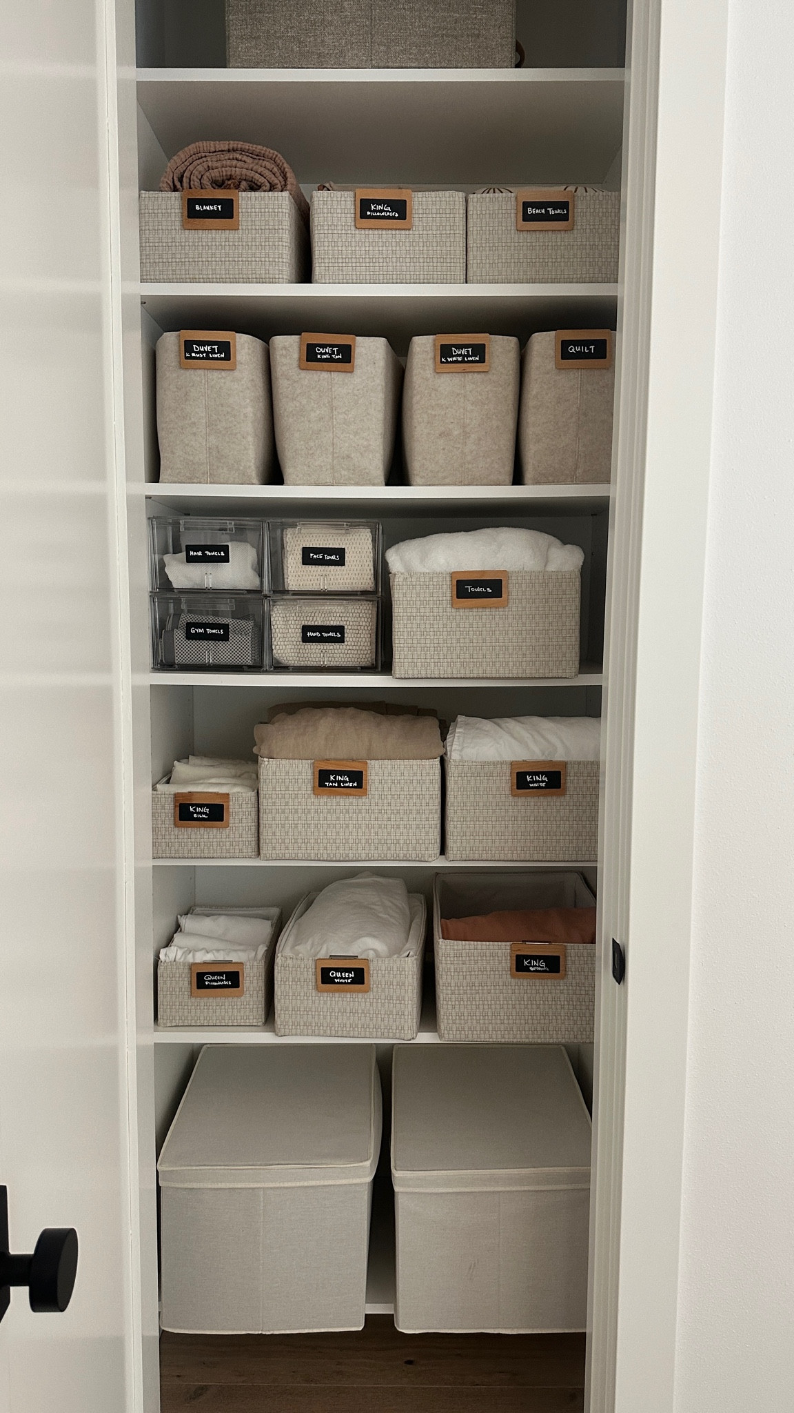 Linen closet organization 

#LTKfindsunder50 #LTKhome #LTKGiftGuide