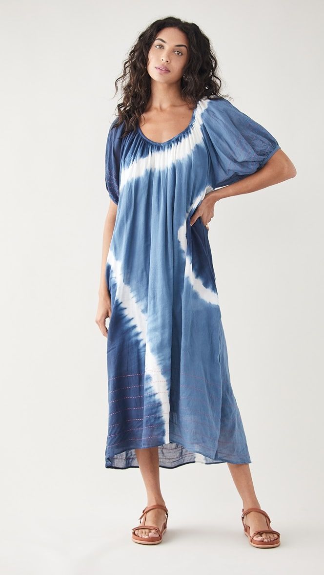 Bubble Sleeve Maxi Dress | Shopbop