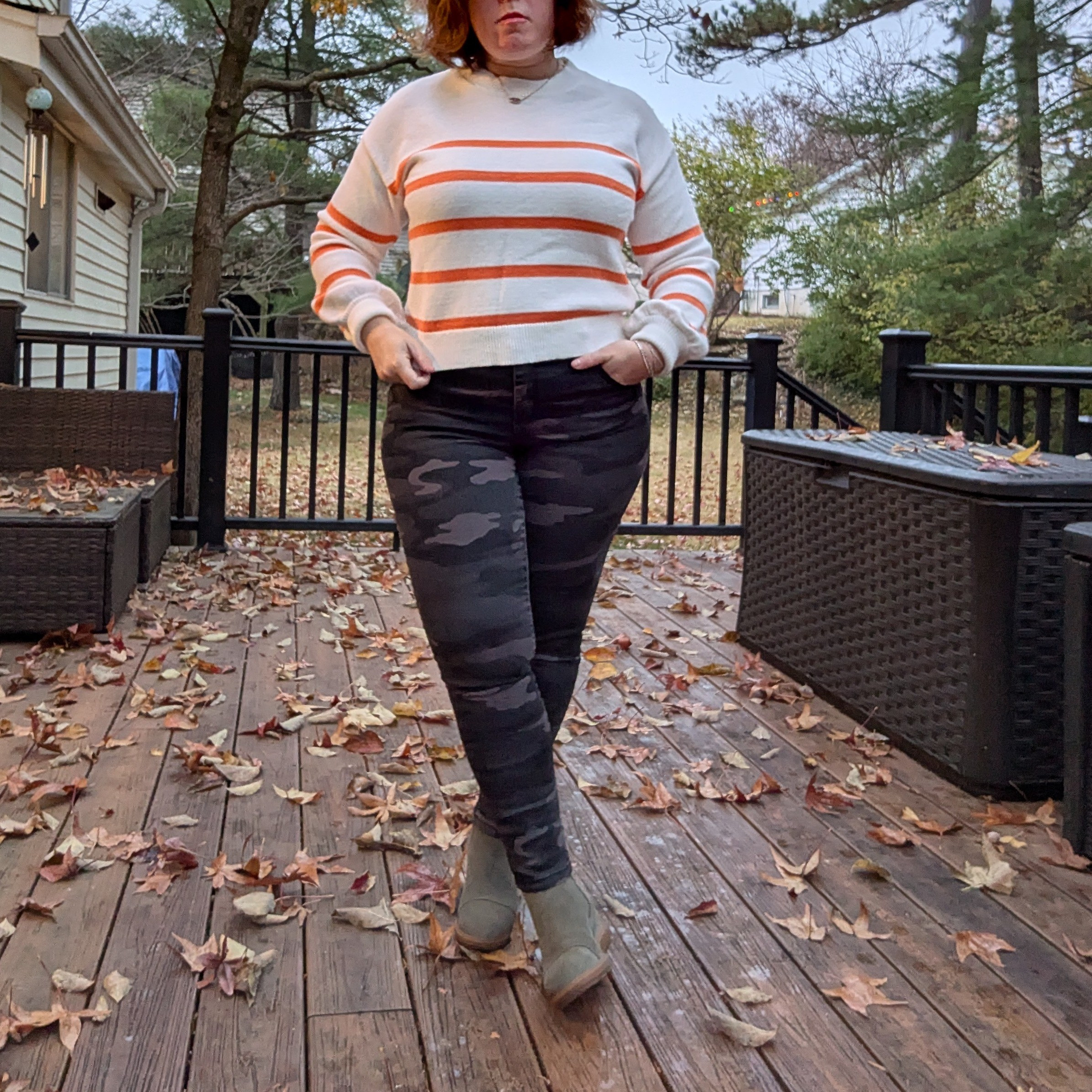 Sweater tts but shorter length, jeans sized down, boots tts

#LTKPetite #LTKMidsize #LTKFindsUnder100