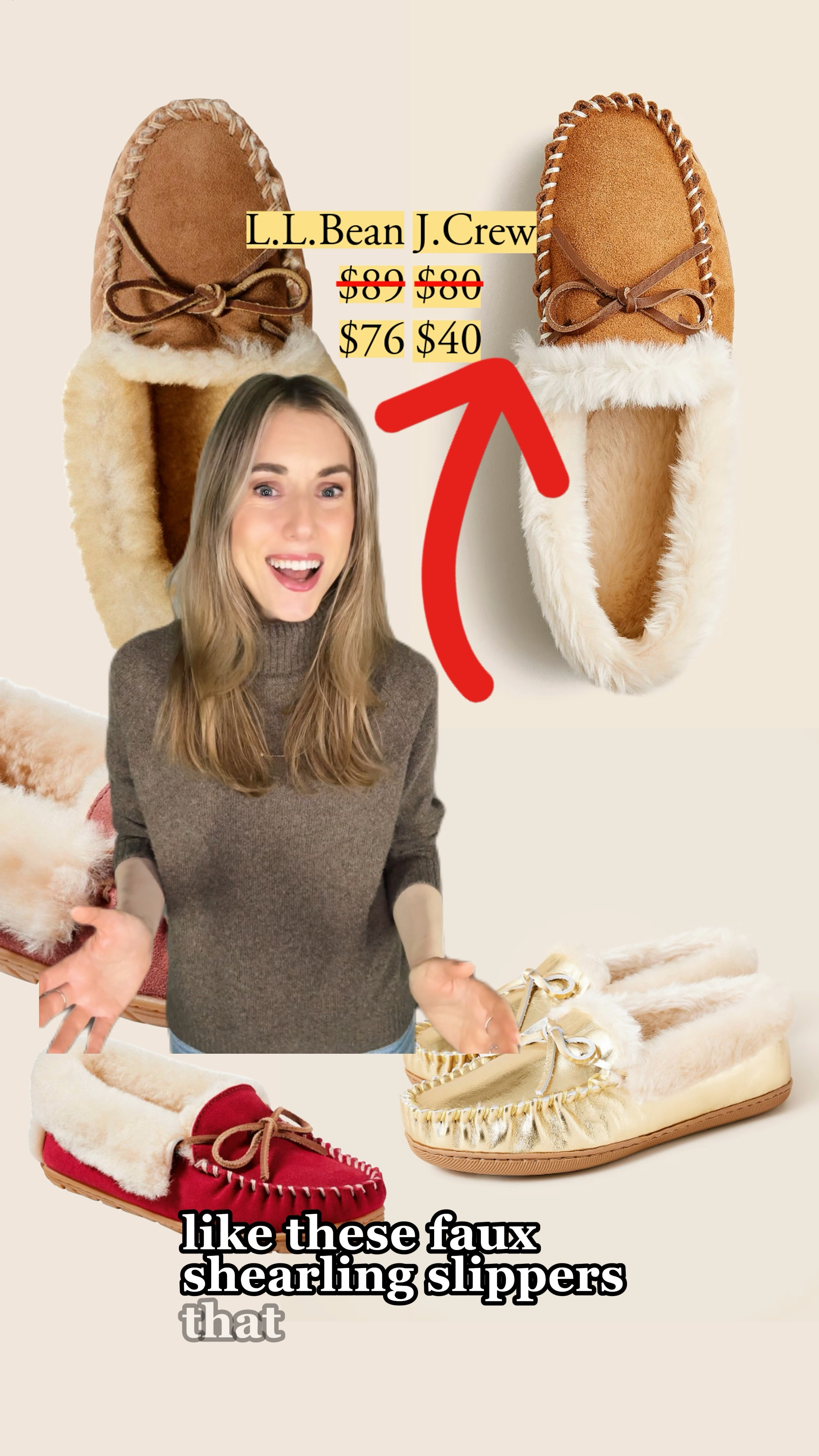 Discount codes
L.L.Bean: 15% OFF Your Purchase with Code: GIFT15
J.Crew: Extra 60% off sale styles with code FRIDAY

I wear size small in J.Crew cashmere sweaters. I ordered the signature gold-link necklace, item CB845, now $40, and the pointed-toe Mary Jane ballet flats in Italian patent leather, CE806, size 8H because I wear 38.5 shoes.

My size: 5’7”, usually 26 jeans, 0-4 in US sizes.

#cozy #affordableluxury #LTKShoeCrush #LTKFindsUnder50

#LTKCyberWeek #LTKHoliday #LTKGiftGuide