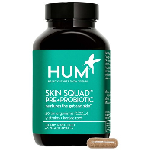 Skin Squad™ Pre + Probiotic Supplement for Acne-Prone Skin - HUM Nutrition | Sephora | Sephora (US)