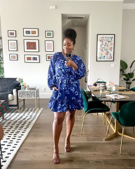 This dress is one of my favorites for spring, and it has pockets!!! Wear it to brunch, to an event, or on a dinner date. I’m wearing a large and it’s TTS!

Mini dress, spring dress, floral dress, heels, purse, outfit ideas

#LTKstyletip #LTKSeasonal #LTKfindsunder50