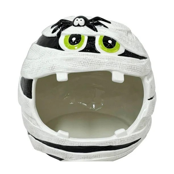 Member's Mark Pre-Lit Ceramic Mummy Halloween Candy Bowl | Sam's Club