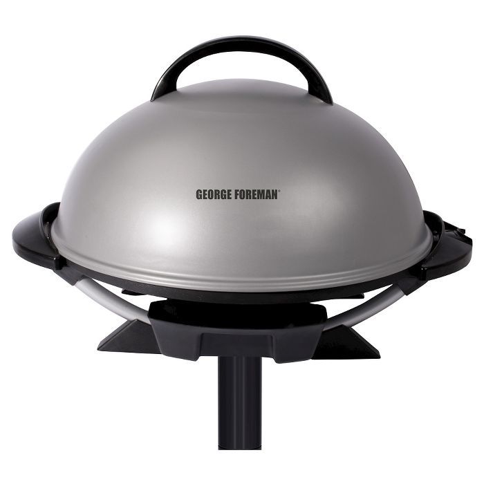 George Foreman 15 Serving Indoor/Outdoor Electric Grill - Silver GFO240S | Target