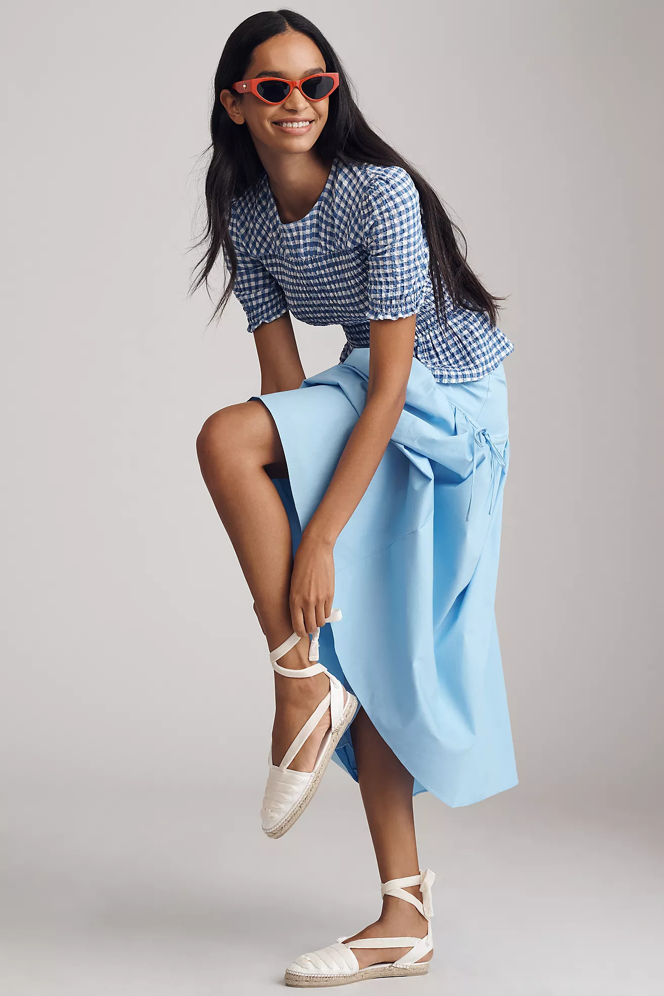 Castañer Kimita Tie-Up Espadrille Flats | Anthropologie (US)