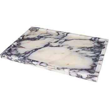 Real Luxurious Natural Marble Vanity Tray Genuine Marble/Stone Storage Tray for Home Decor Bathro... | Amazon (US)