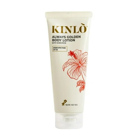 KINLO Always Golden Body Lotion with SPF 30 Daily Moisturizer Blue Light Protection Non-Greasy 4 oz | Walmart (US)