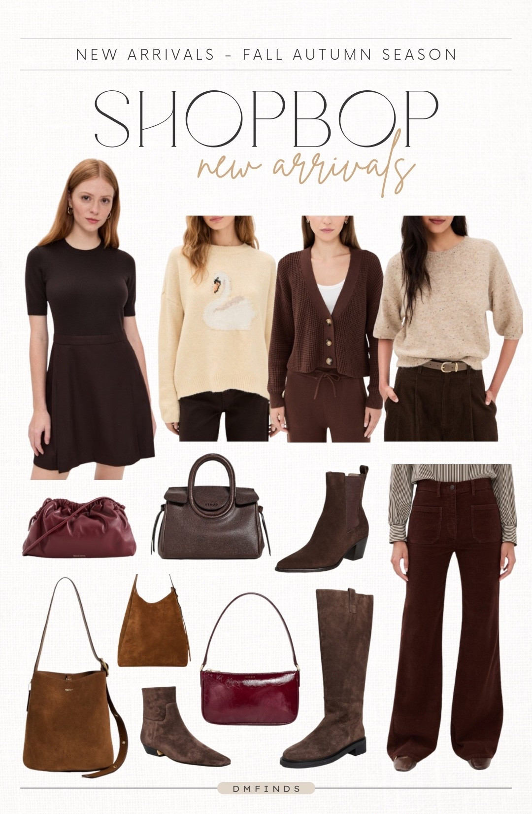 new at SHOPBOP fall // fashion favorites. summer to fall. fall dress. wedding guest dress. sweater weather. cozy outfit. autumn outfit. fall shoes. fall bags. fall boots. // #LTKstyletip #LTKautumn  #LTKSeasonal  