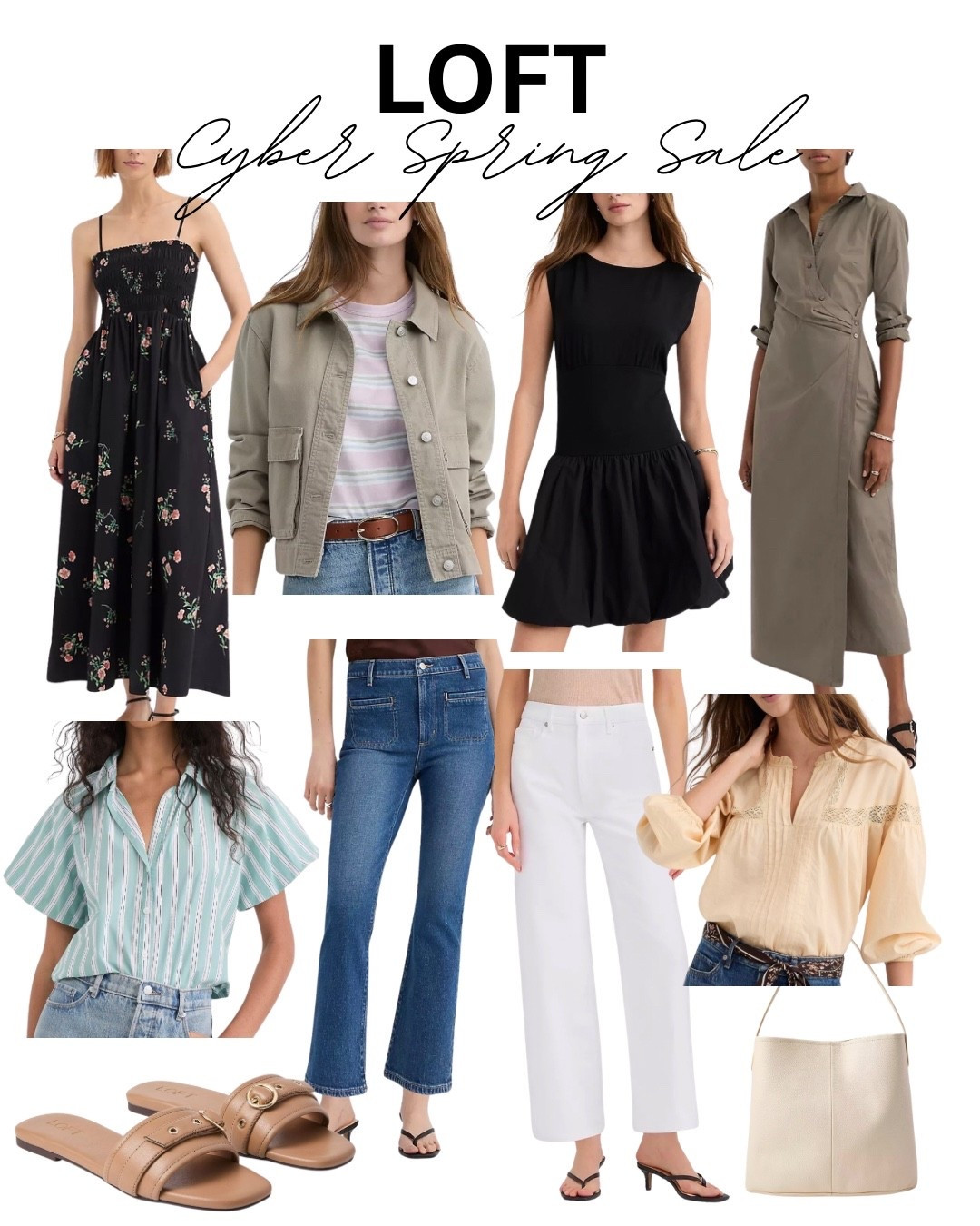 Don’t miss this great Cyber Spring Sale from LOFT, 50% OFF EVERYTHING!  These are some of my favorite spring looks!  Sale ends on 4/6/26! 

#LTKSaleAlert