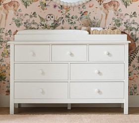 Kendall 7-Drawer Changing Table (55w x 19d") | Pottery Barn Kids