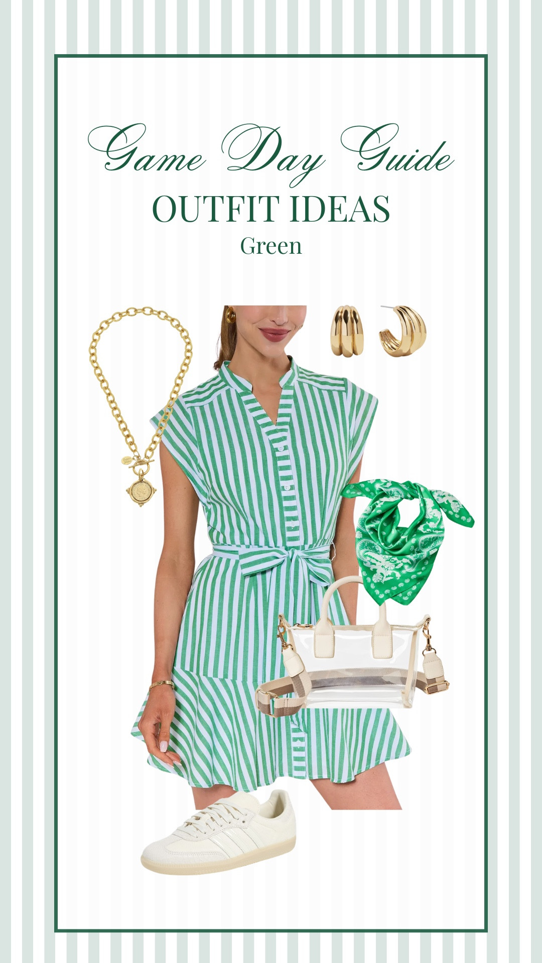 Green Football Game Day outfit ideas!

Game day outfit // football game outfits