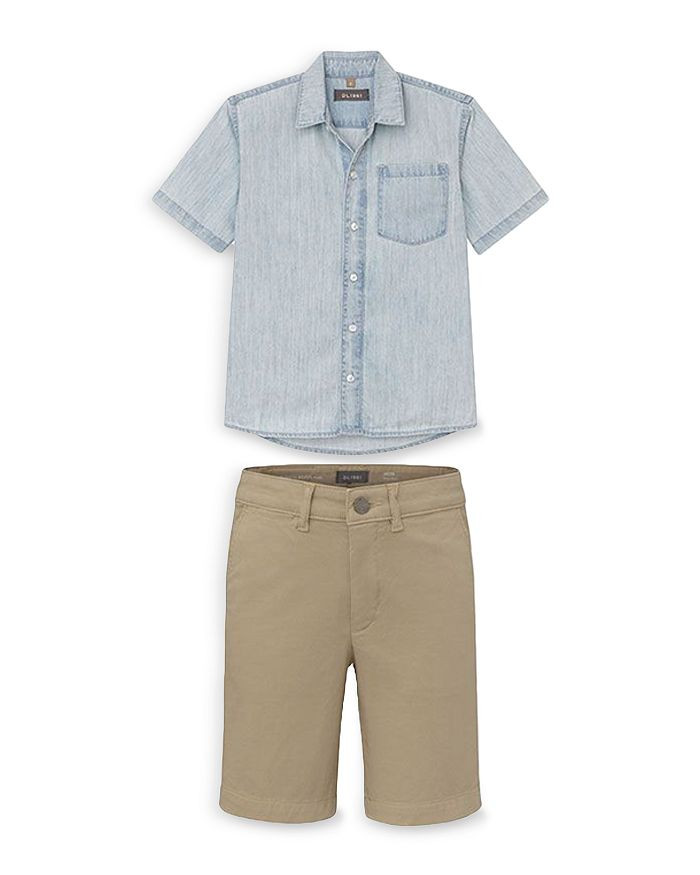 Boys' Ash Shirt & Shorts Set - Toddler, Little Kid | Bloomingdale's (US)