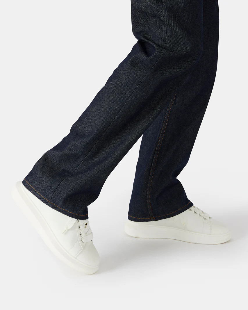 FROSTED White Multi Low-Top Lace-Up Sneaker | Men's Sneakers | Steve Madden (US)